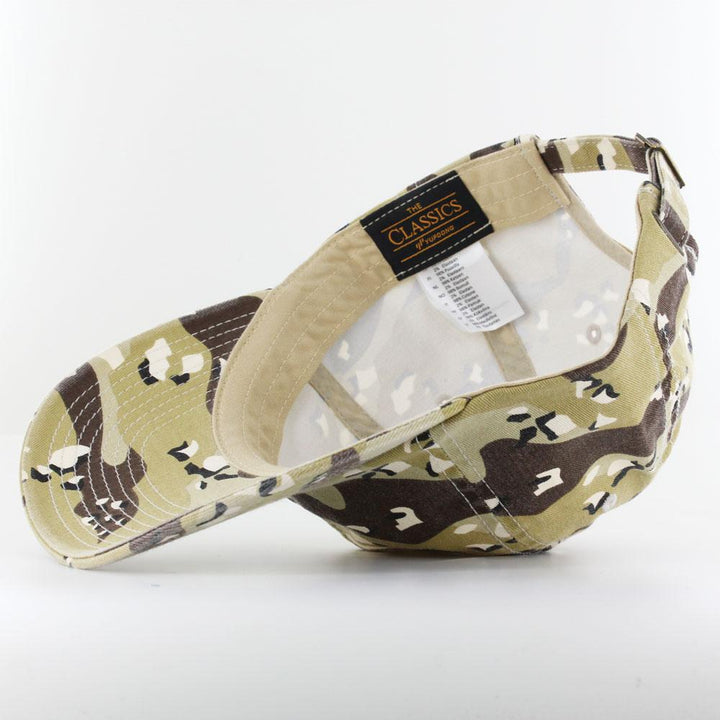 The Classics Yupoong low profile camo washed cap retro desert - Shop-Tetuan