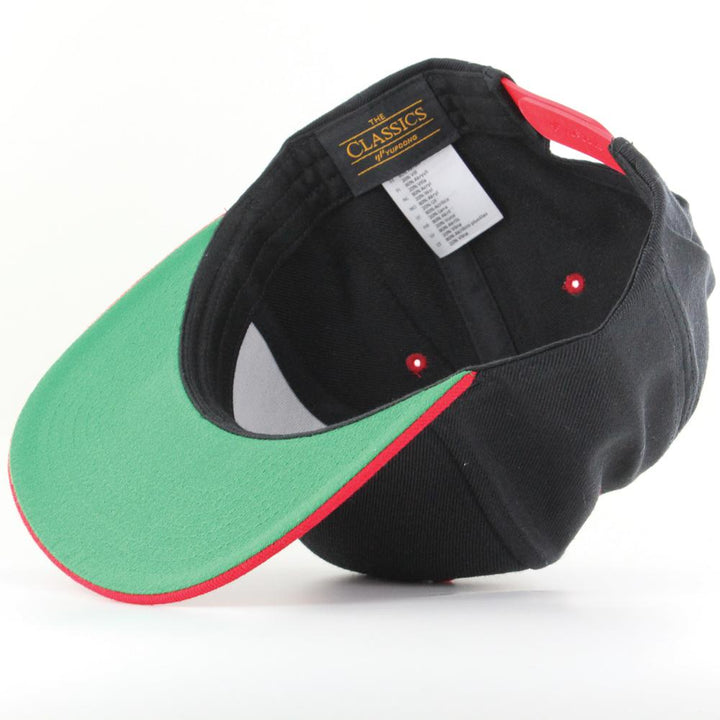 The Classics Yupoong snapback blk/red - Shop-Tetuan