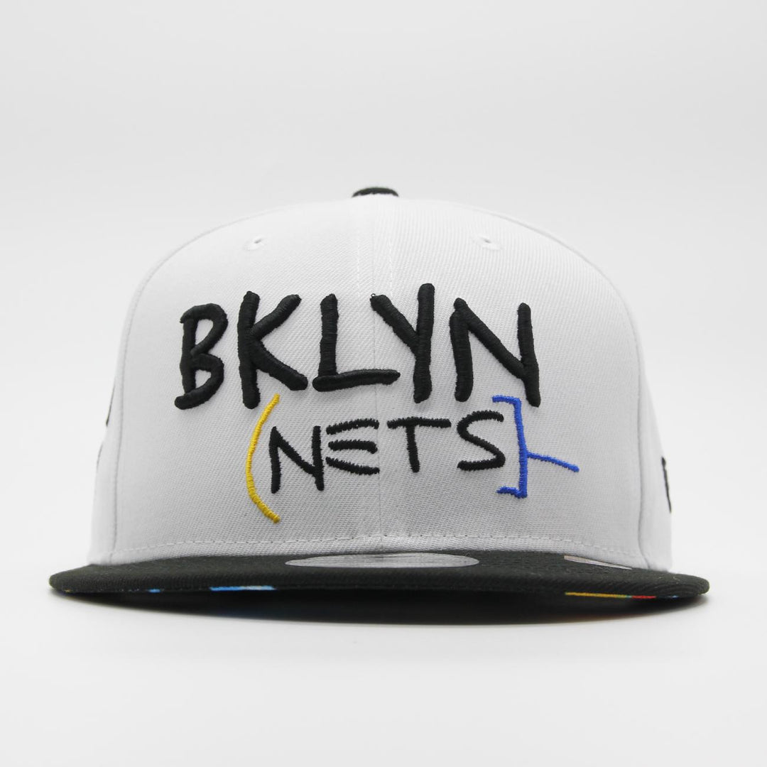 New Era Authentics City Edition 9Fifty B Nets white/black - Shop-Tetuan