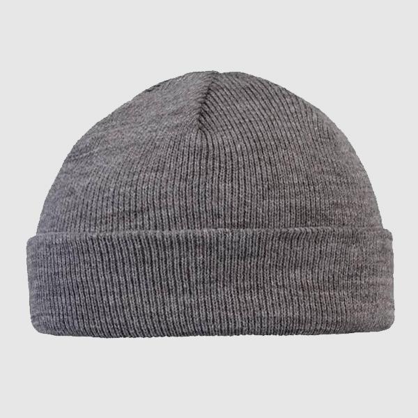 MSTRDS Short Cuff Knit beanie ht.grey - Shop-Tetuan