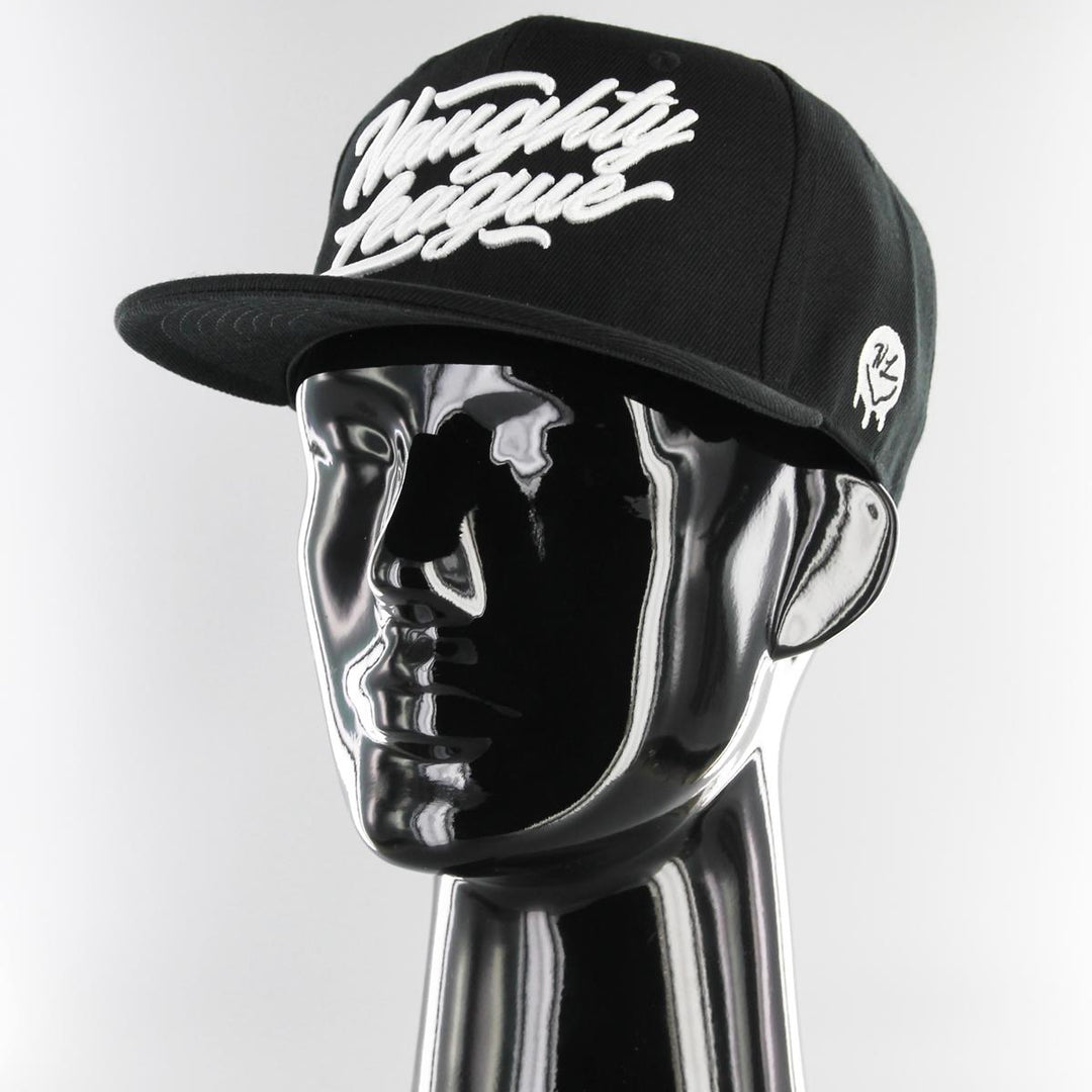 Naughty League Branded snapback black/white - Shop-Tetuan