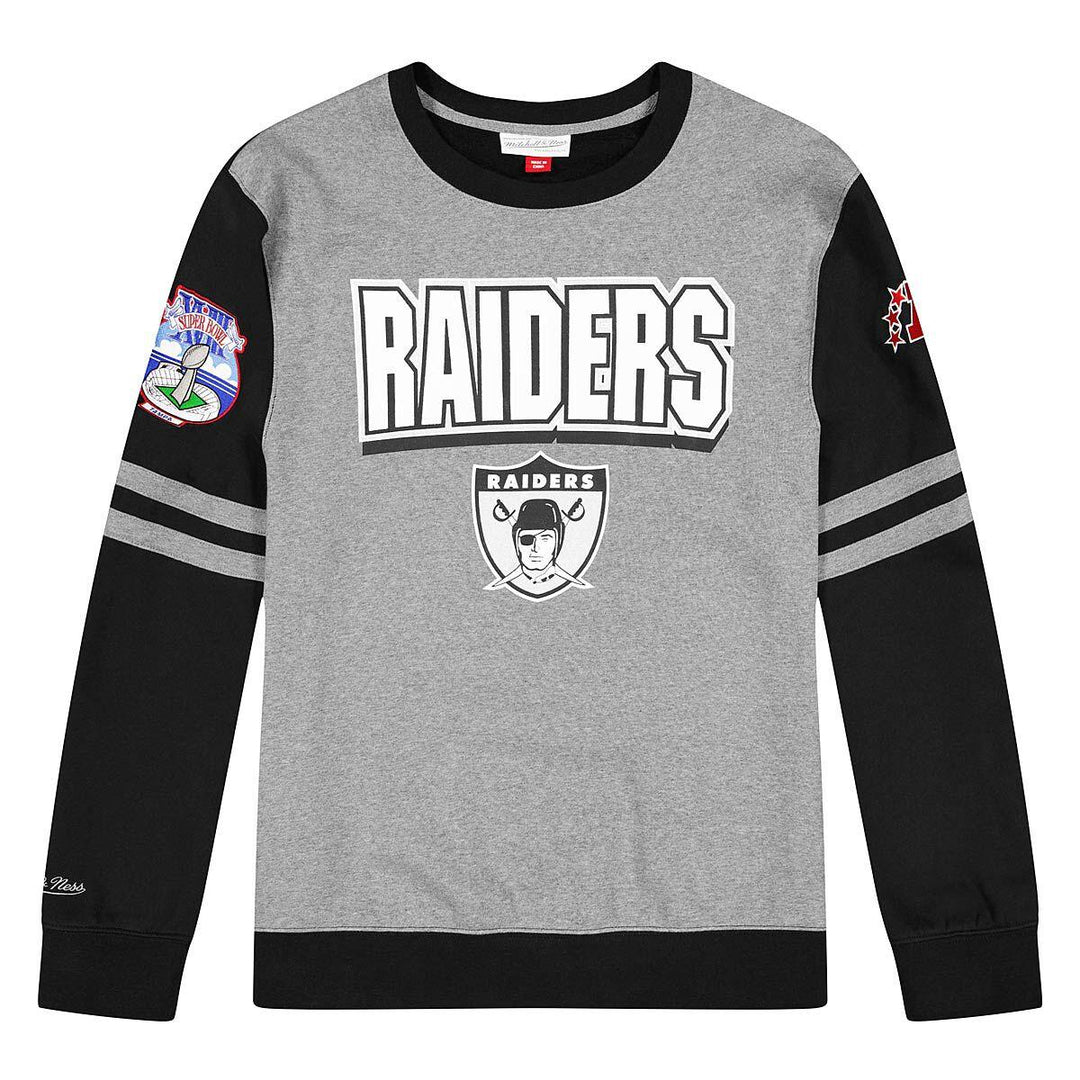 Mitchell & Ness NFL All Over crew 2.0 O Raiders grey - Shop-Tetuan