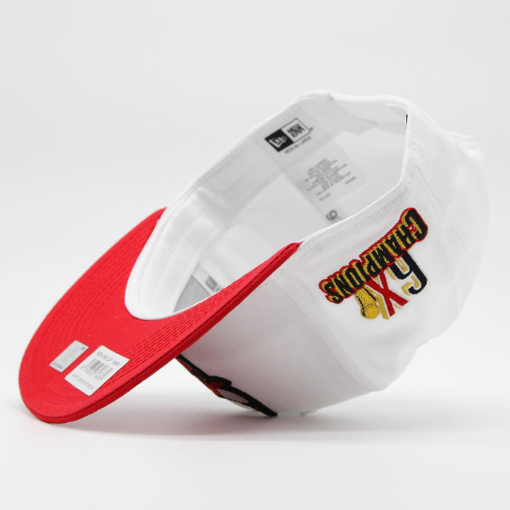 New Era Crown Patches white 9Fifty C Bulls white/red - Shop-Tetuan