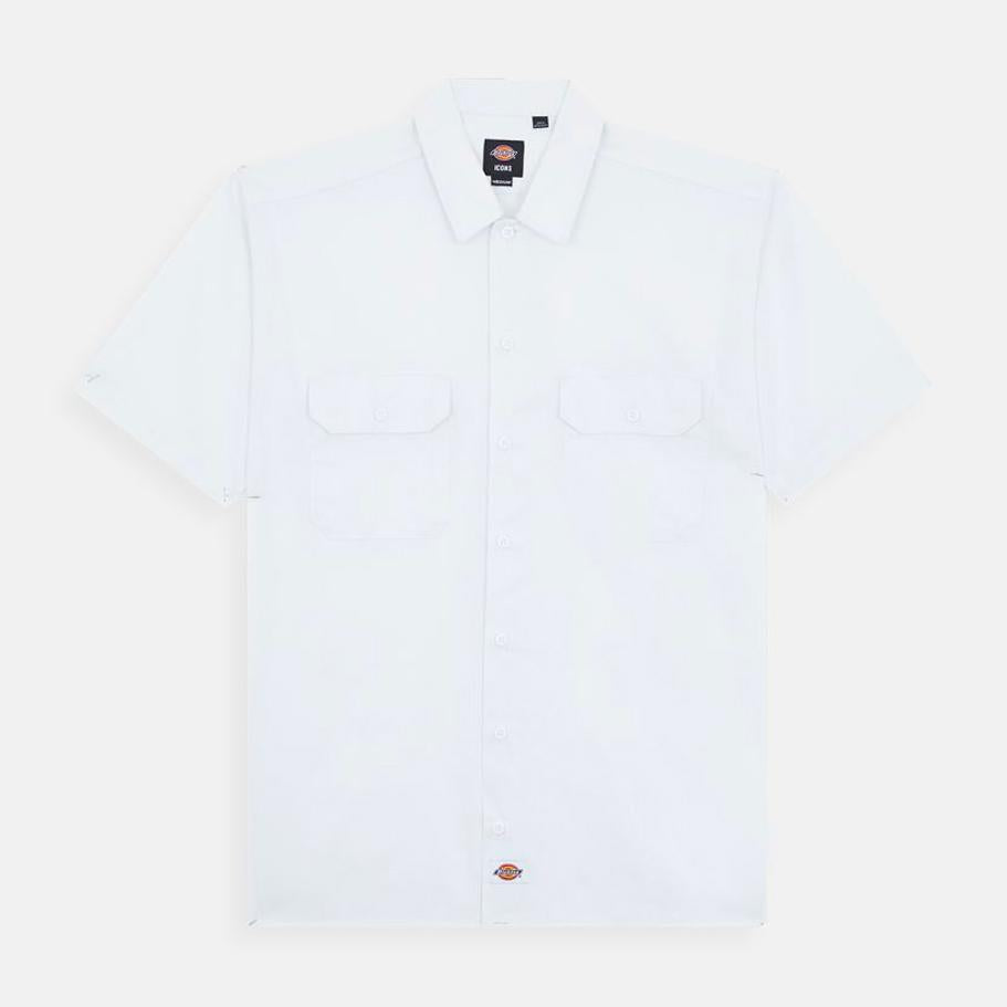 Dickies Work Shirt SS Rec white - Shop-Tetuan