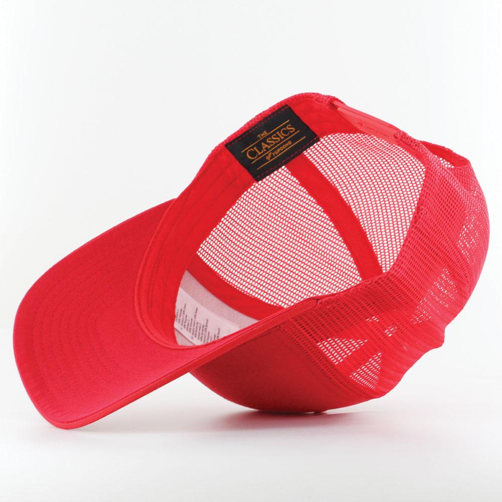 The Classics Yupoong Retro trucker cap red - Shop-Tetuan