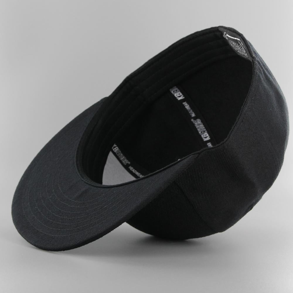 KB Ethos Plain Fitted cap black - Shop-Tetuan