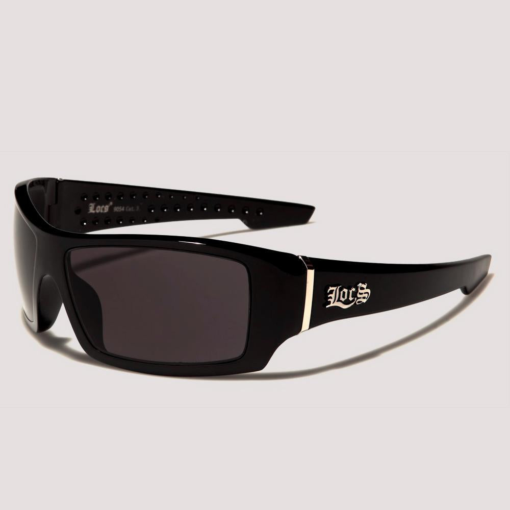 Locs Rectangle sunglasses black - Shop-Tetuan