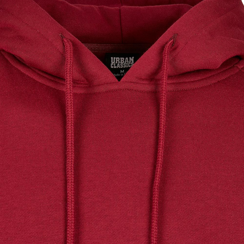 Urban Classics blank hoody burgundy - Shop-Tetuan