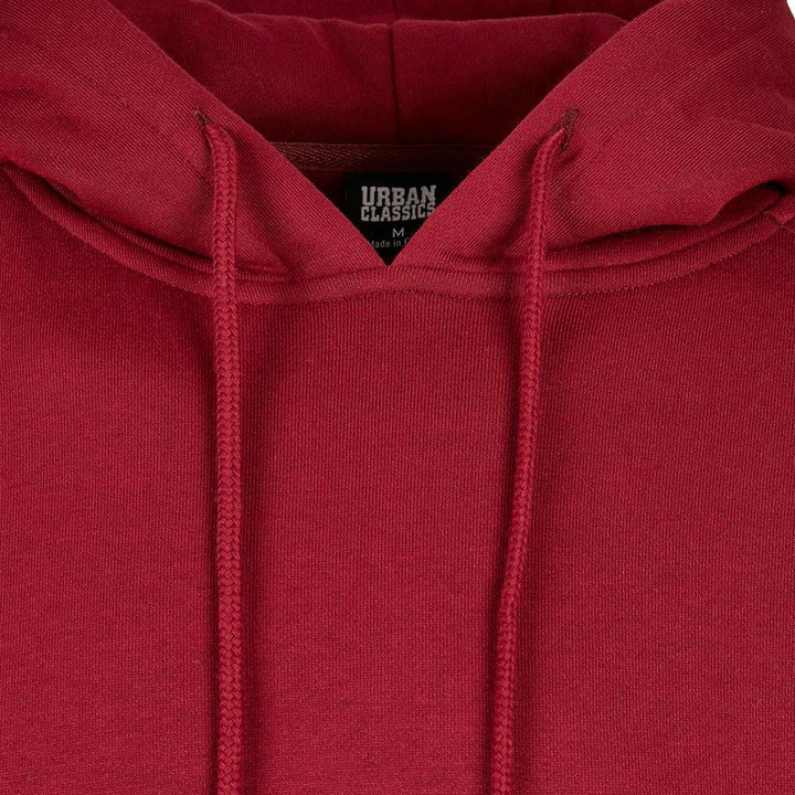 Urban Classics blank hoody burgundy - Shop-Tetuan