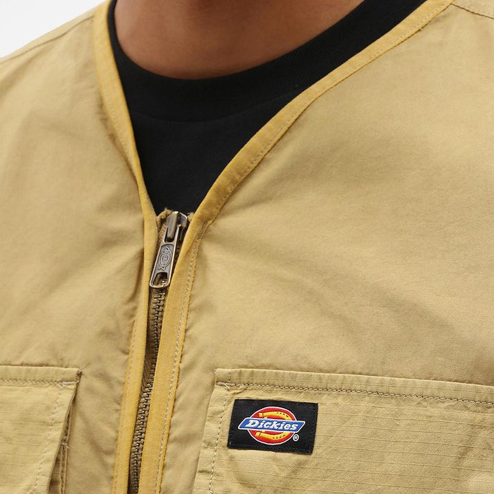 Dickies Glyndon vest dark khaki - Shop-Tetuan