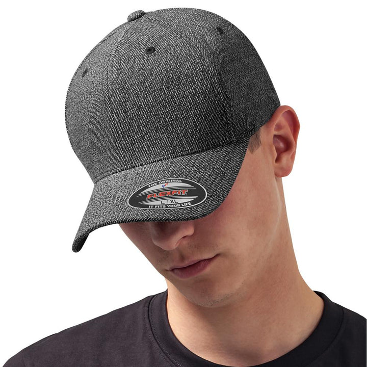 Flexfit cap Melange black - Shop-Tetuan