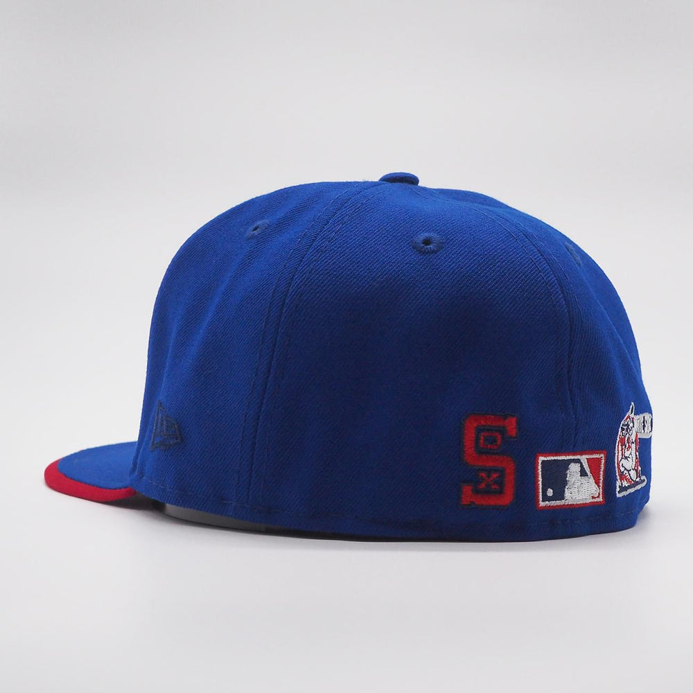 New Era Team Colour Split 59Fifty C White Sox blue/red - Shop-Tetuan