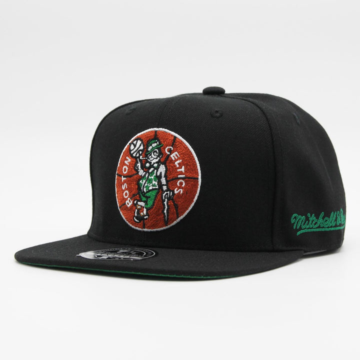 Mitchell & Ness NBA Chain Stitch fitted HWC B Celtics black - Shop-Tetuan