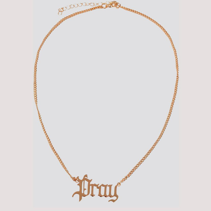 Mister Pray Chunky Necklace gold - Shop-Tetuan