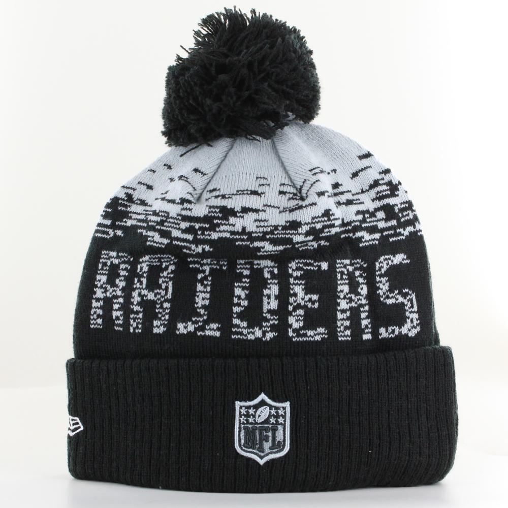 New Era NFL Sport Knit Cuff O Raiders black - Shop-Tetuan