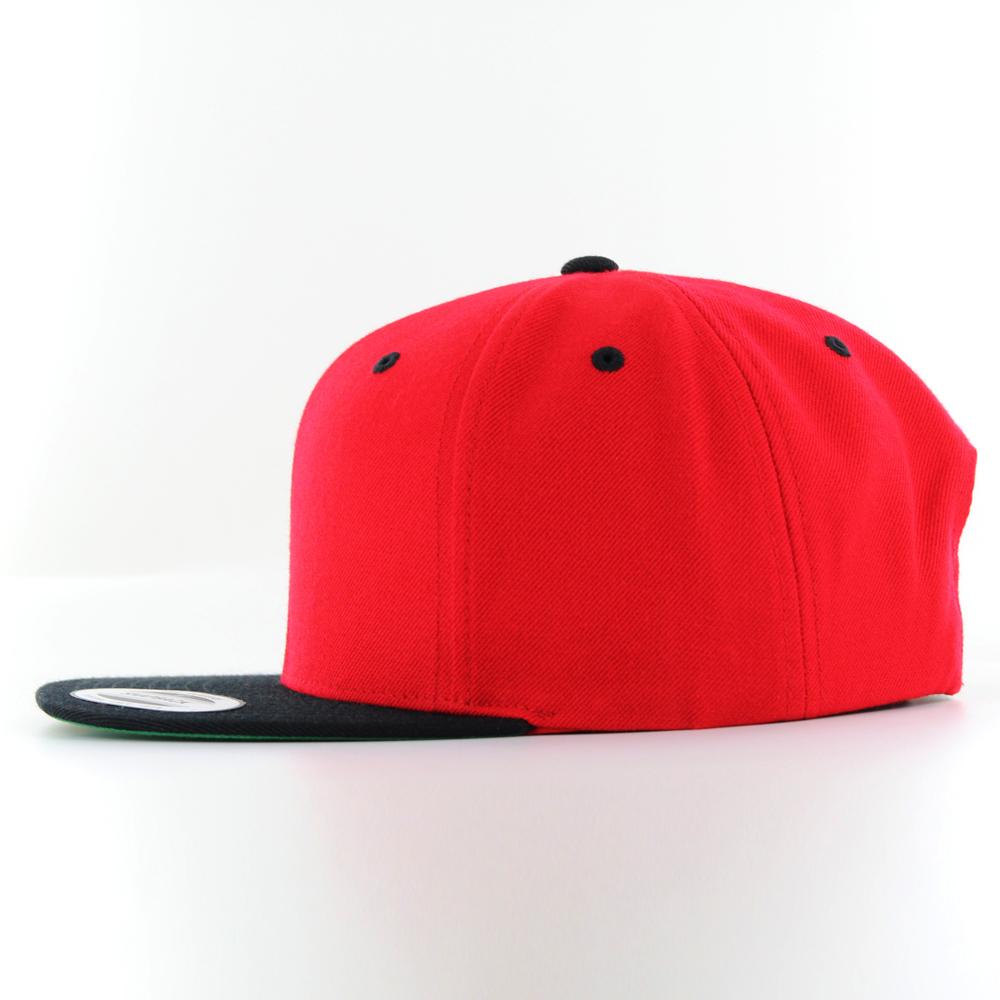 The Classics Yupoong snapback 2-tone red/blk - Shop-Tetuan