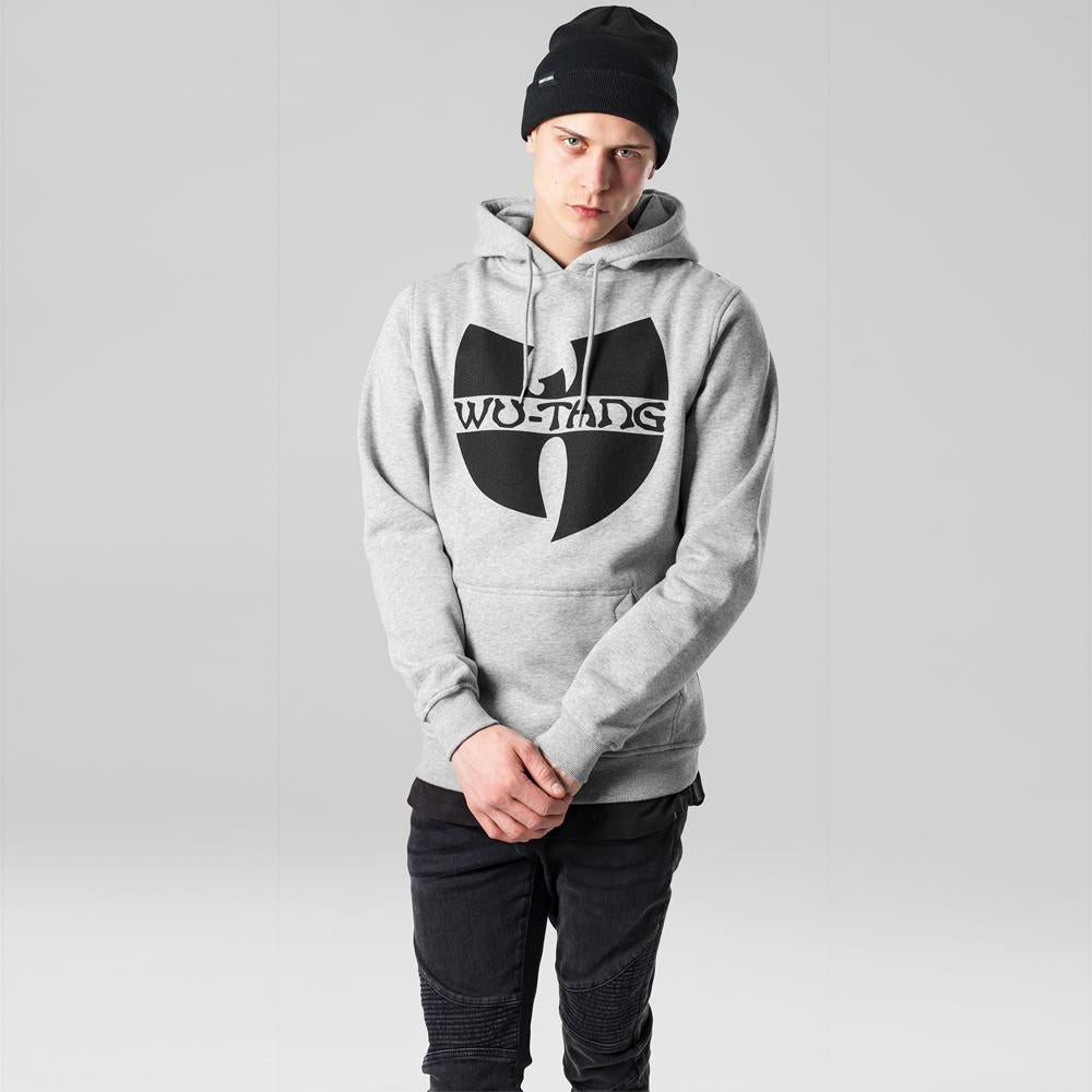 Wu-Wear Logo Hoody ht grey - Shop-Tetuan