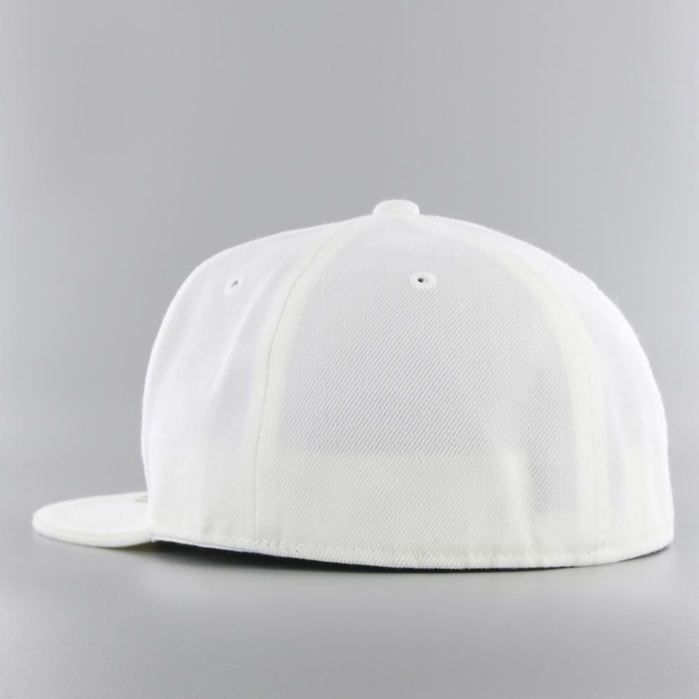 KB Ethos Plain Fitted cap white - Shop-Tetuan