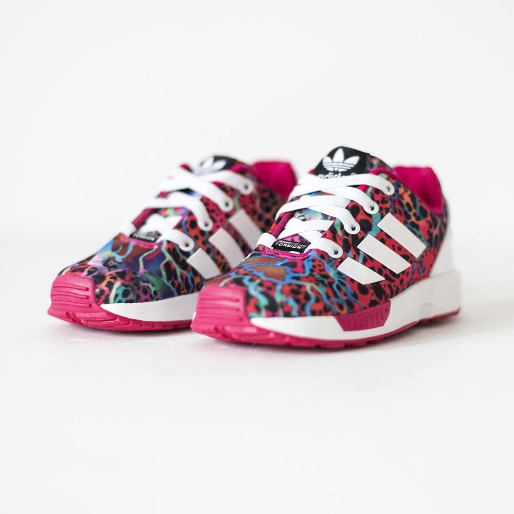 Adidas ZX Flux El I ftwwht/ftwwht/bopink - Shop-Tetuan