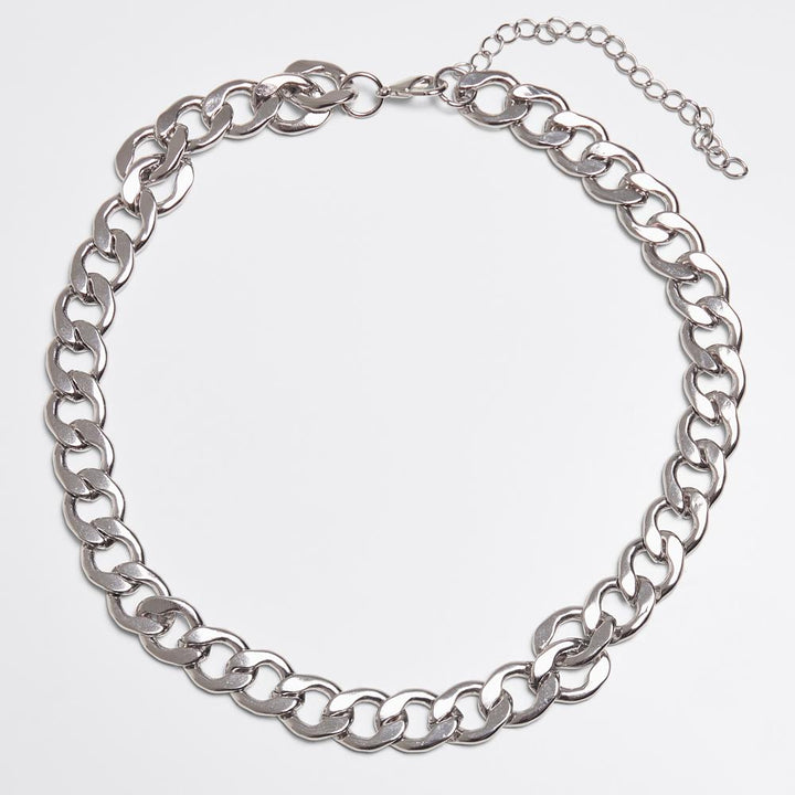 Urban Classics Big Chain Necklace silver - Shop-Tetuan