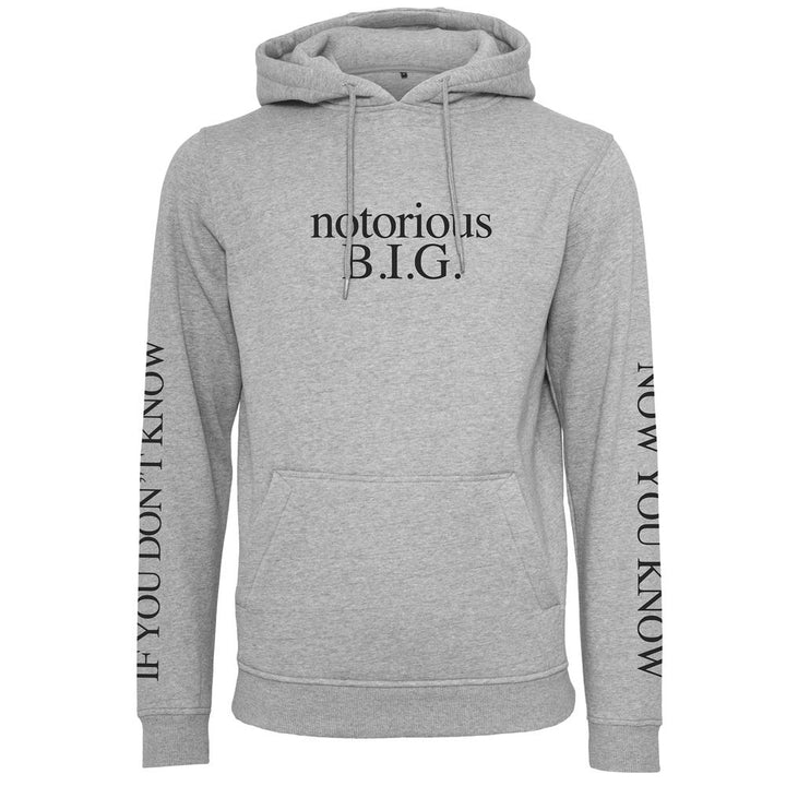 Merchcode Notorious Big You Don't Know hoody grey - Shop-Tetuan