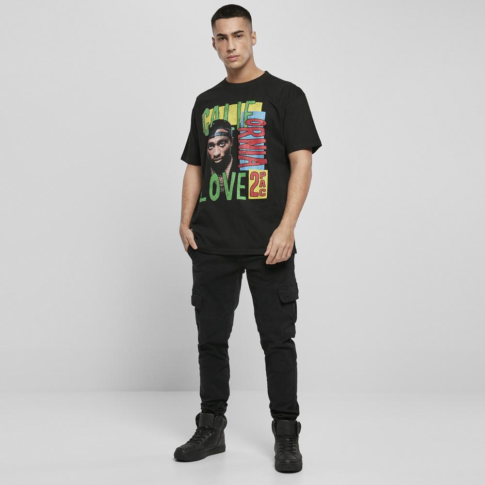 Mister Tupac California Love Retro Oversize Tee black - Shop-Tetuan