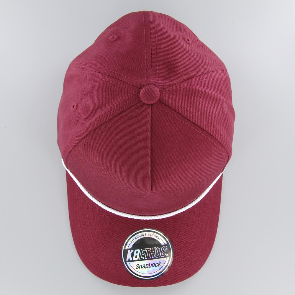 KB Ethos Constructed snapback burgundy - Shop-Tetuan