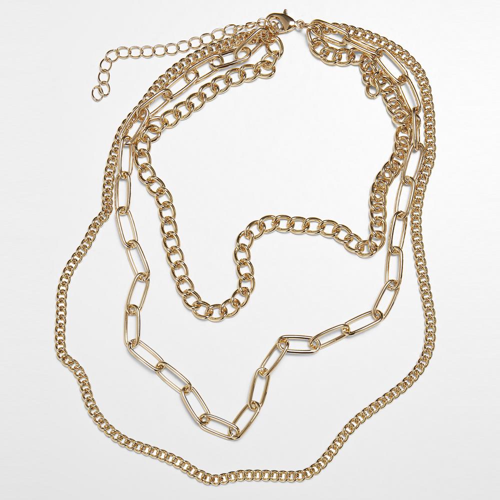 Urban Classics Layering Chain Necklace gold - Shop-Tetuan