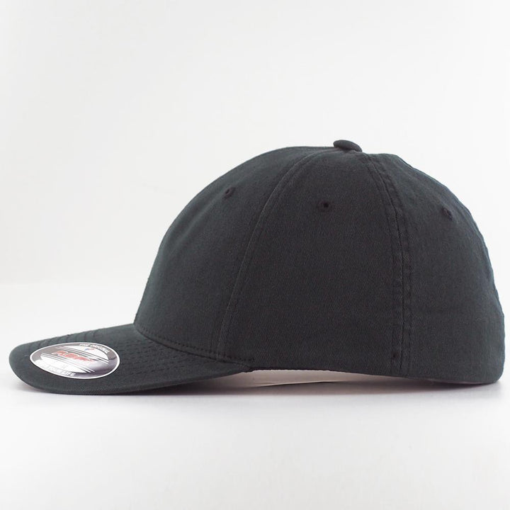 Flexfit Garment Washed cotton cap black - Shop-Tetuan