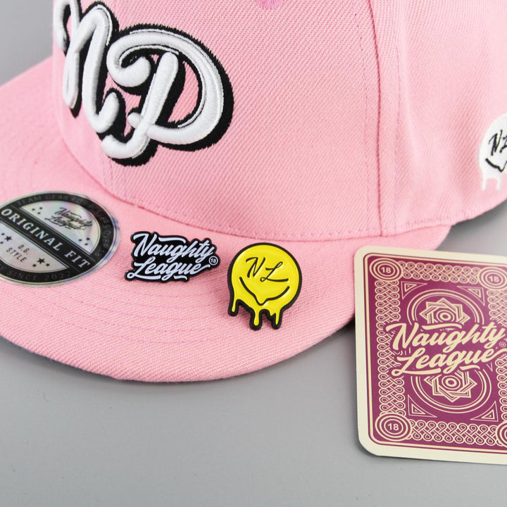 Naughty League New York Notorious Pigs snapback pink - Shop-Tetuan