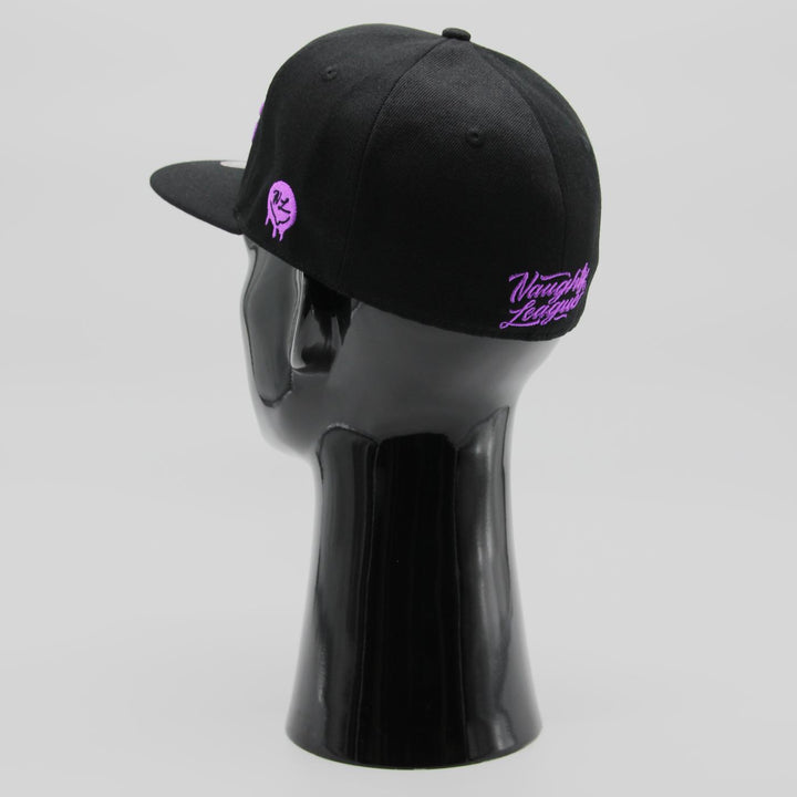 Naughty League San Jose Stalkers Text Logo fitted black - Shop-Tetuan