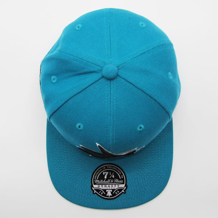 Mitchell & Ness NHL Vintage Fitted SJ Sharks teal - Shop-Tetuan