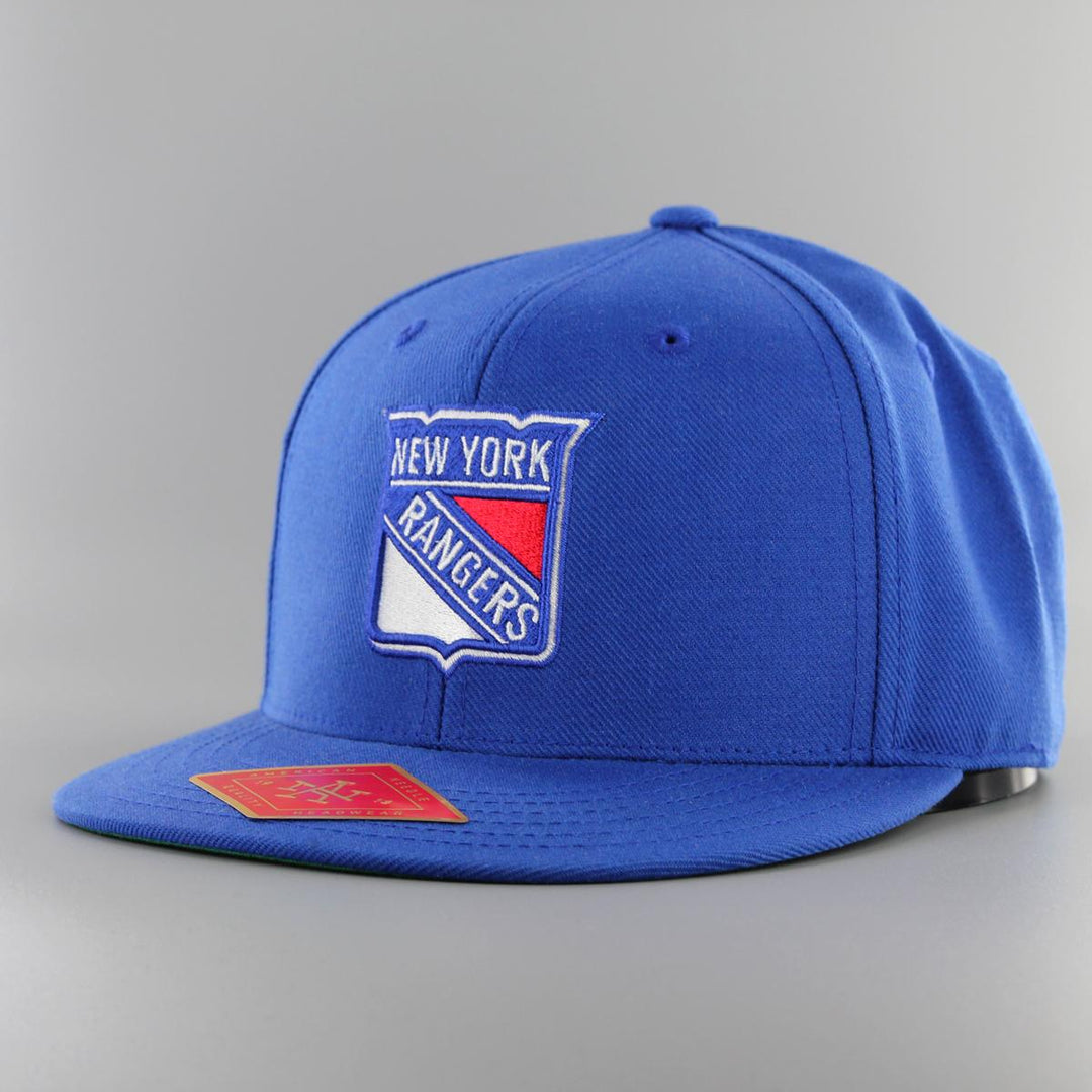 American Needle Deep Dish Fitted NY Rangers royal blue - Shop-Tetuan