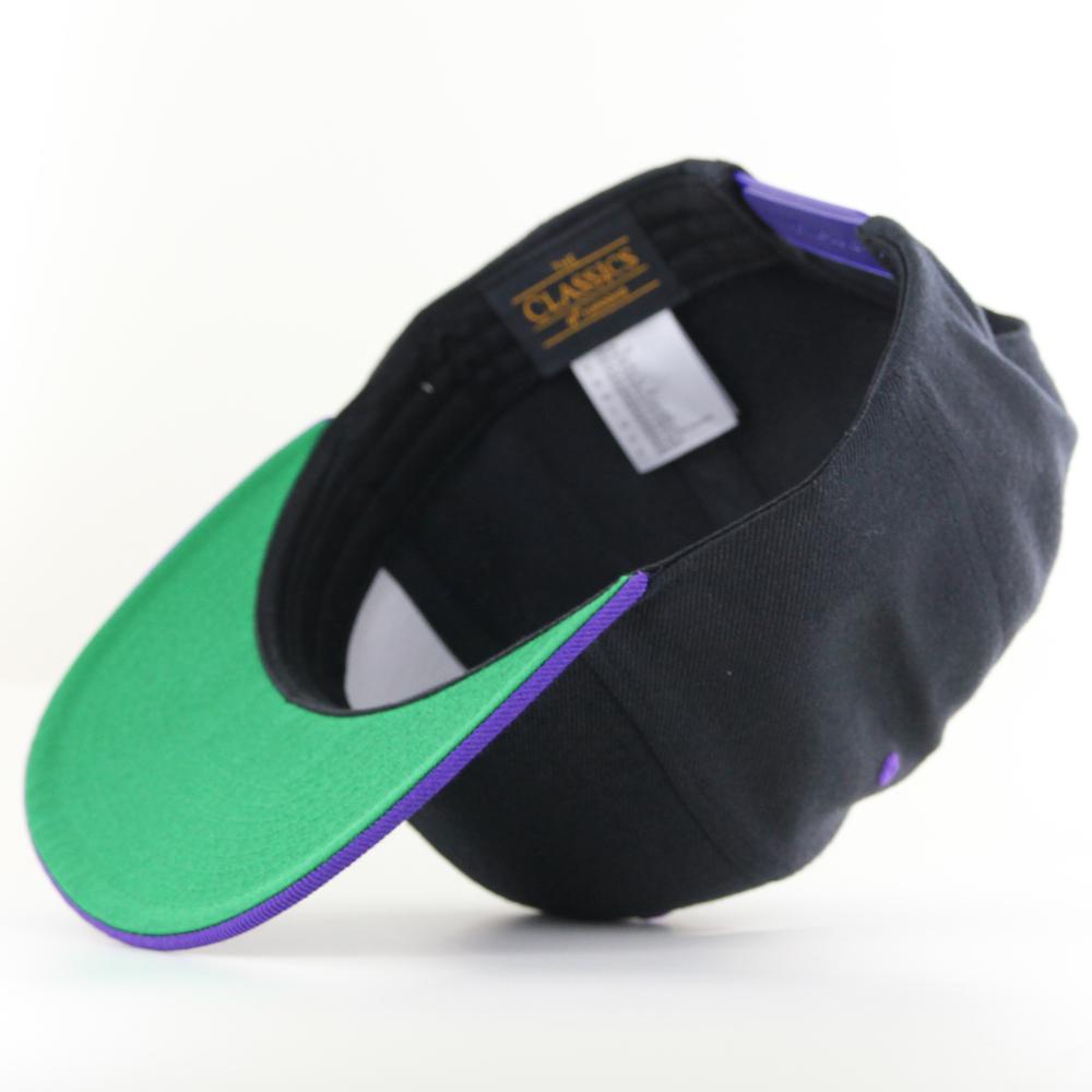 The Classics Yupoong snapback blk/pur - Shop-Tetuan