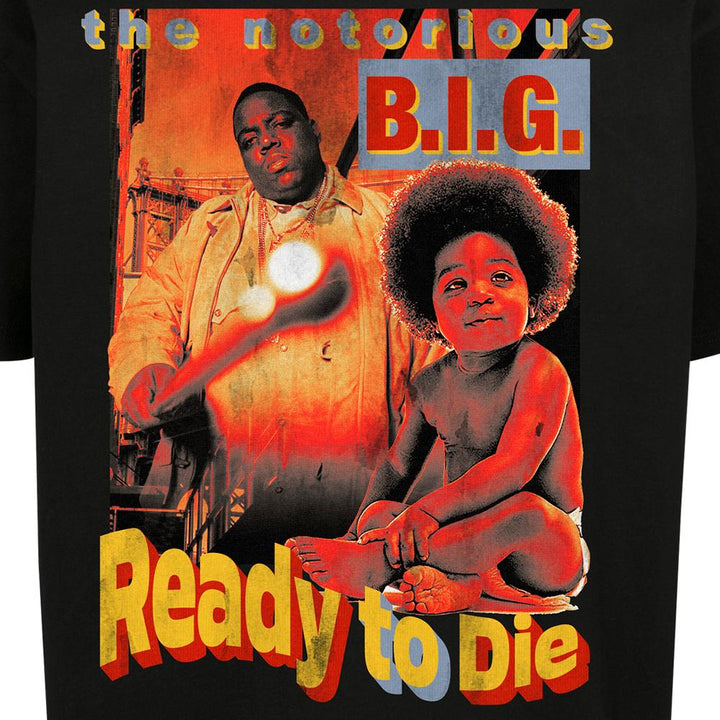 Mister Biggie Ready To Die Oversize tee black - Shop-Tetuan