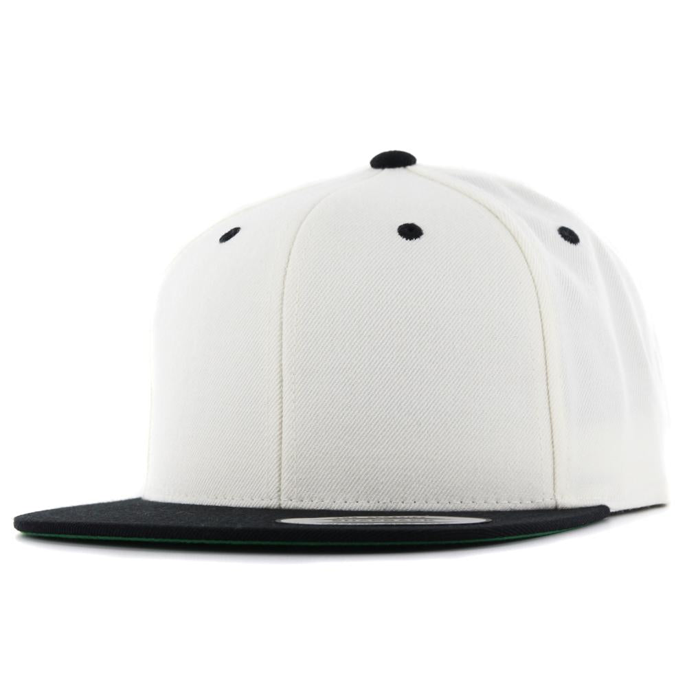 The Classics Yupoong snapback natural/blk - Shop-Tetuan