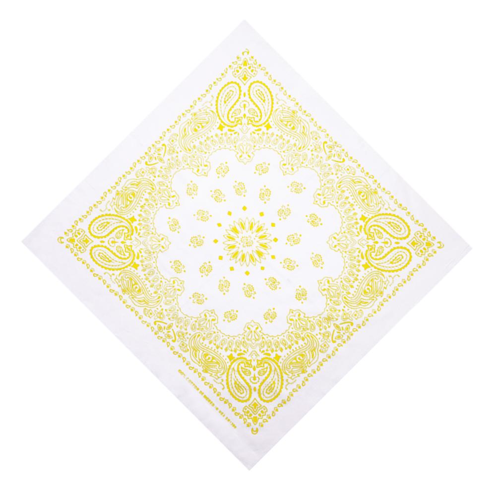 Bandana white/yellow - Shop-Tetuan