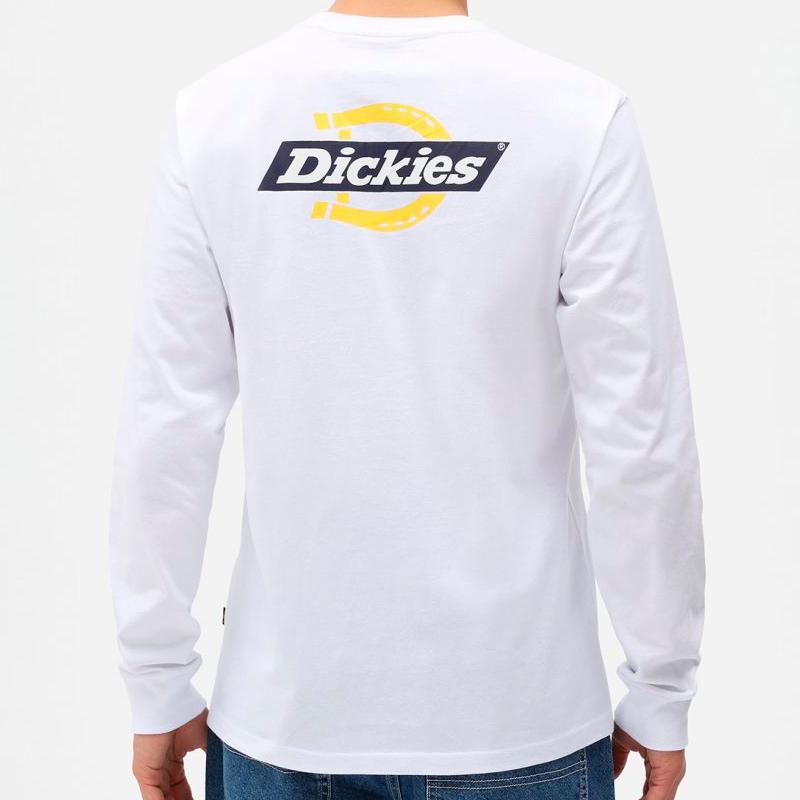 Dickies LS Ruston tee white - Shop-Tetuan