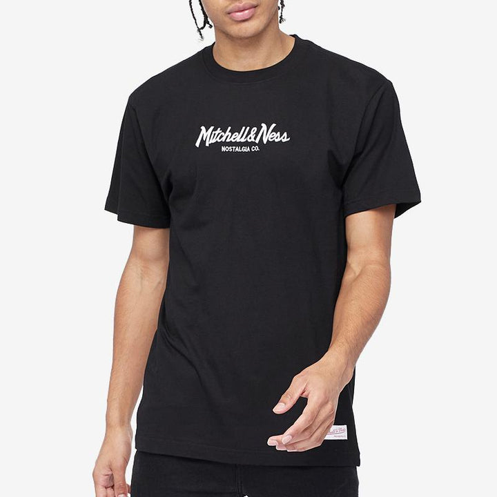 Mitchell & Ness Pinscript  tee black - Shop-Tetuan