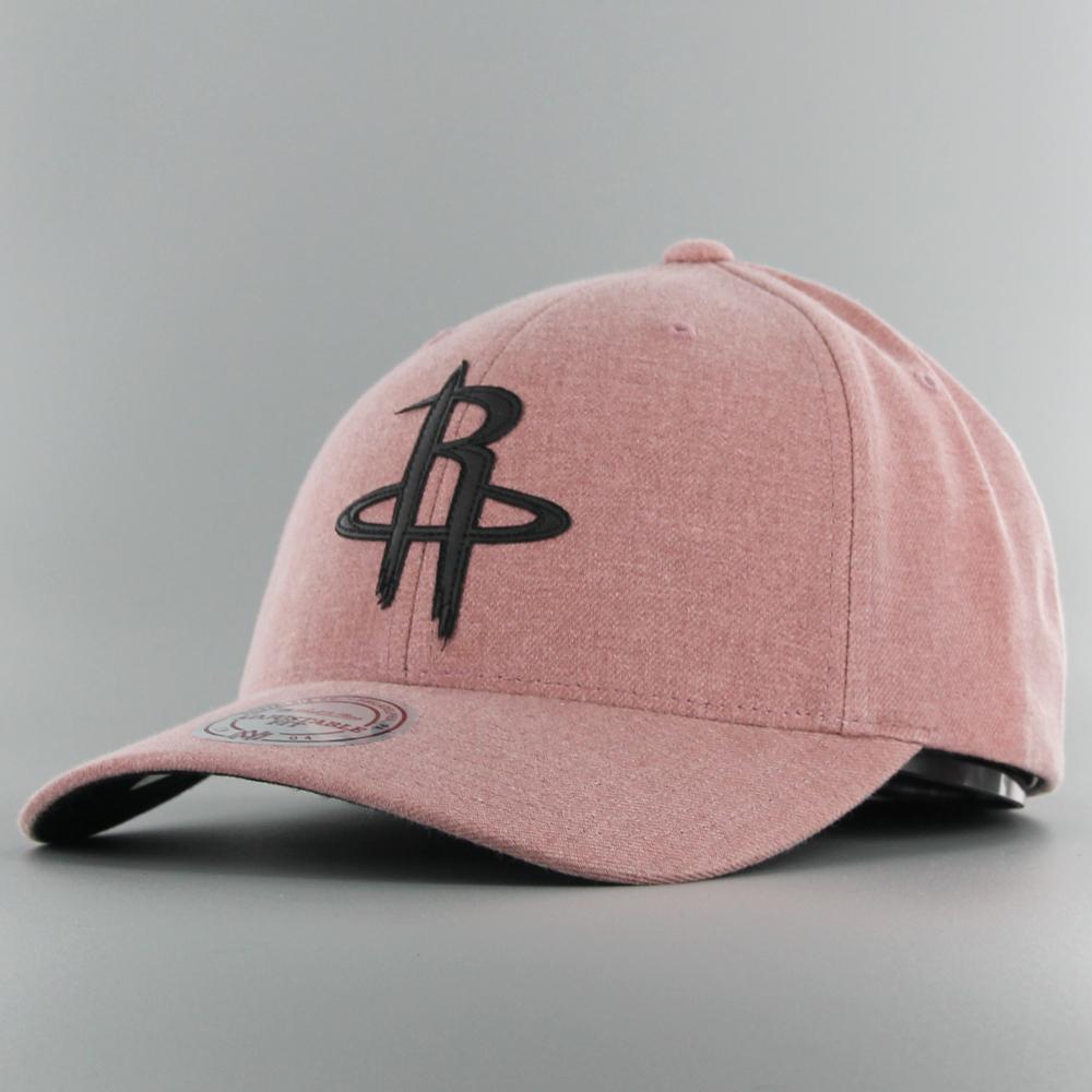 Mitchell & Ness NBA Washed Denim snapback H Rockets pink - Shop-Tetuan