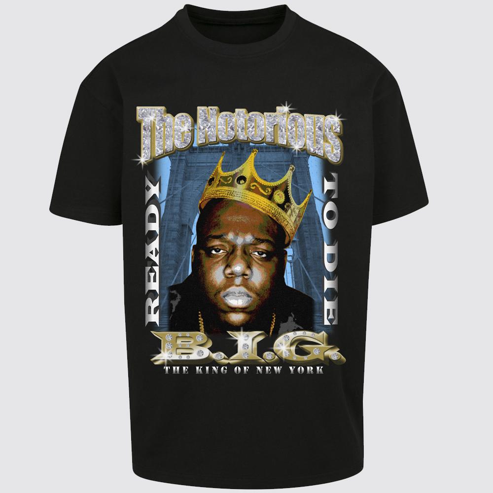 Mister Biggie Crown Oversize tee black - Shop-Tetuan