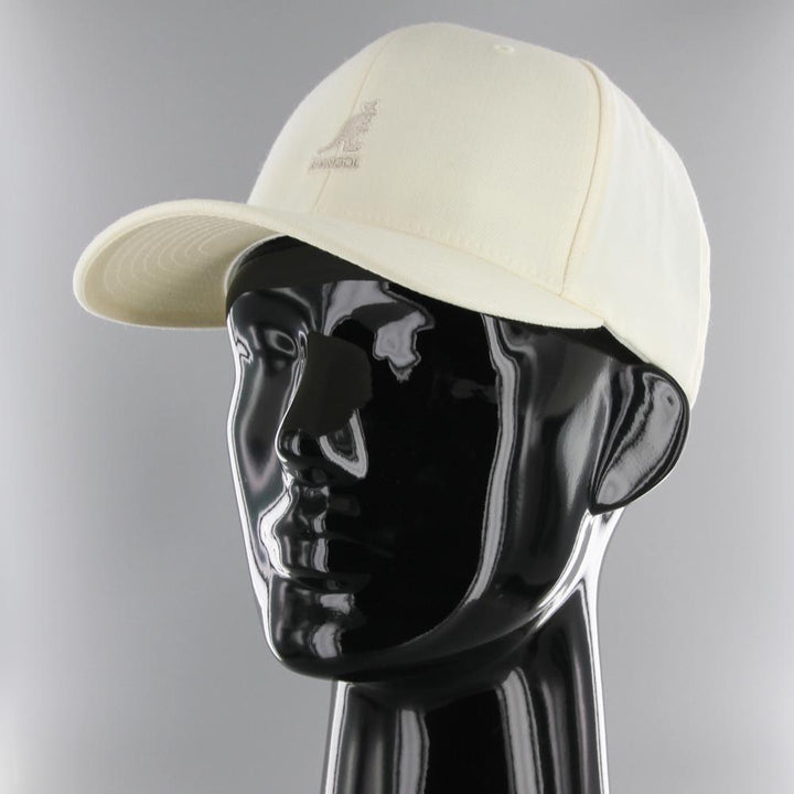 Kangol Wool flexfit Baseball cap white - Shop-Tetuan