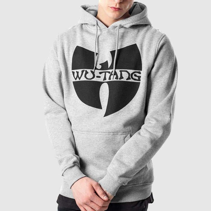 Wu-Wear Logo Hoody ht grey - Shop-Tetuan