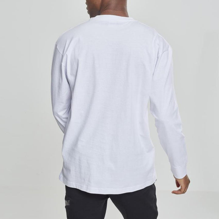 Urban Classics tall tee l/s white - Shop-Tetuan