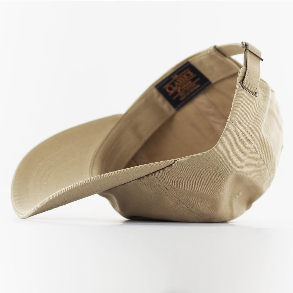 The Classics Yupoong low profile cotton twill cap khaki - Shop-Tetuan