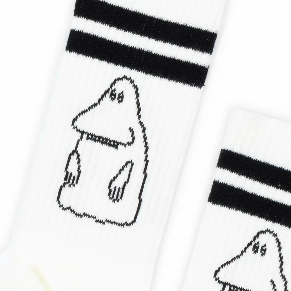 Moomin Mörkö Retro Tennis socks valkoinen - Shop-Tetuan