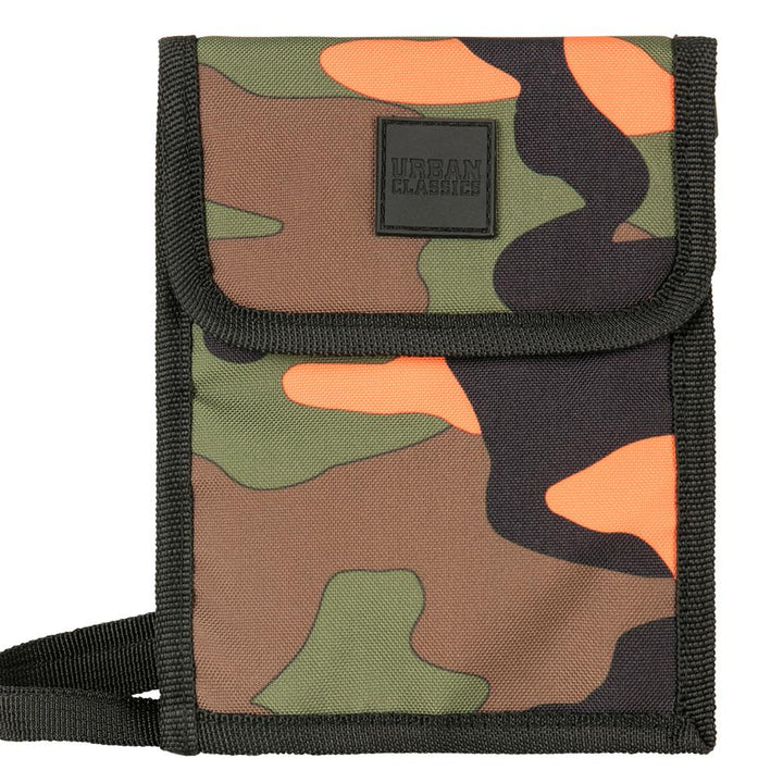 Urban Classics Neck Pouch Oxford orange camo - Shop-Tetuan