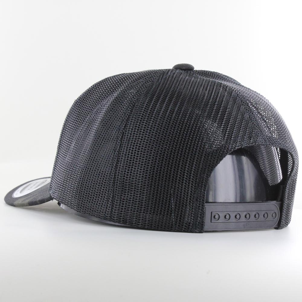 The Classics Yupoong Retro trucker cap black multicam - Shop-Tetuan