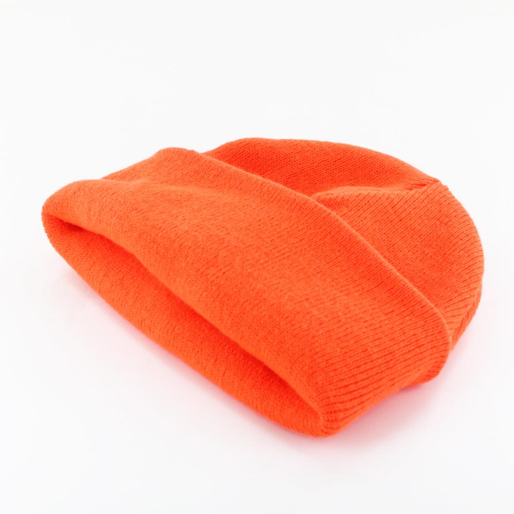 Yupoong heavyweight beanie blaze orange - Shop-Tetuan