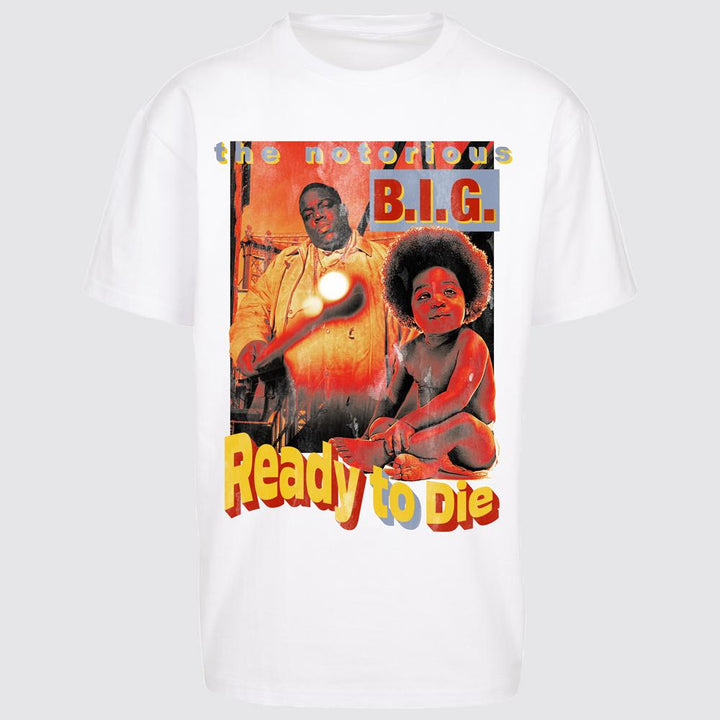 Mister Biggie Ready To Die Oversize tee white - Shop-Tetuan